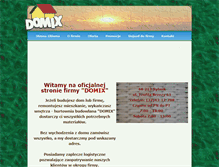 Tablet Screenshot of domix1.pl